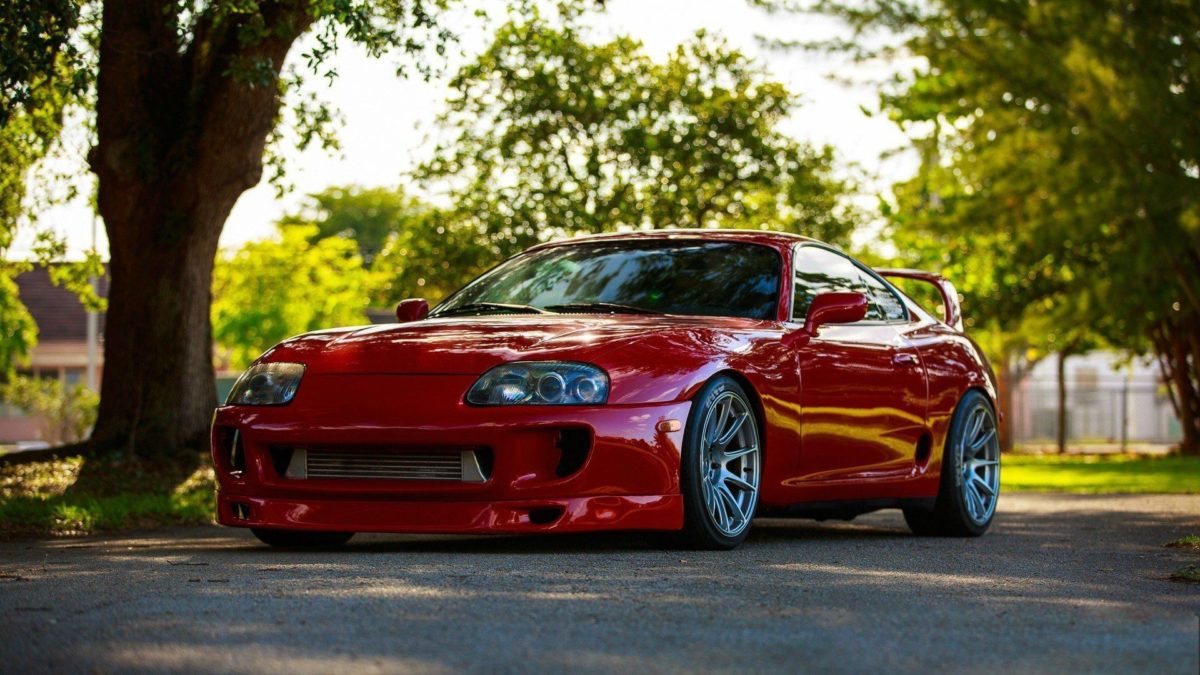 Red Toyota Supra Wallpapers And Images Wallpapers Pictures Photos