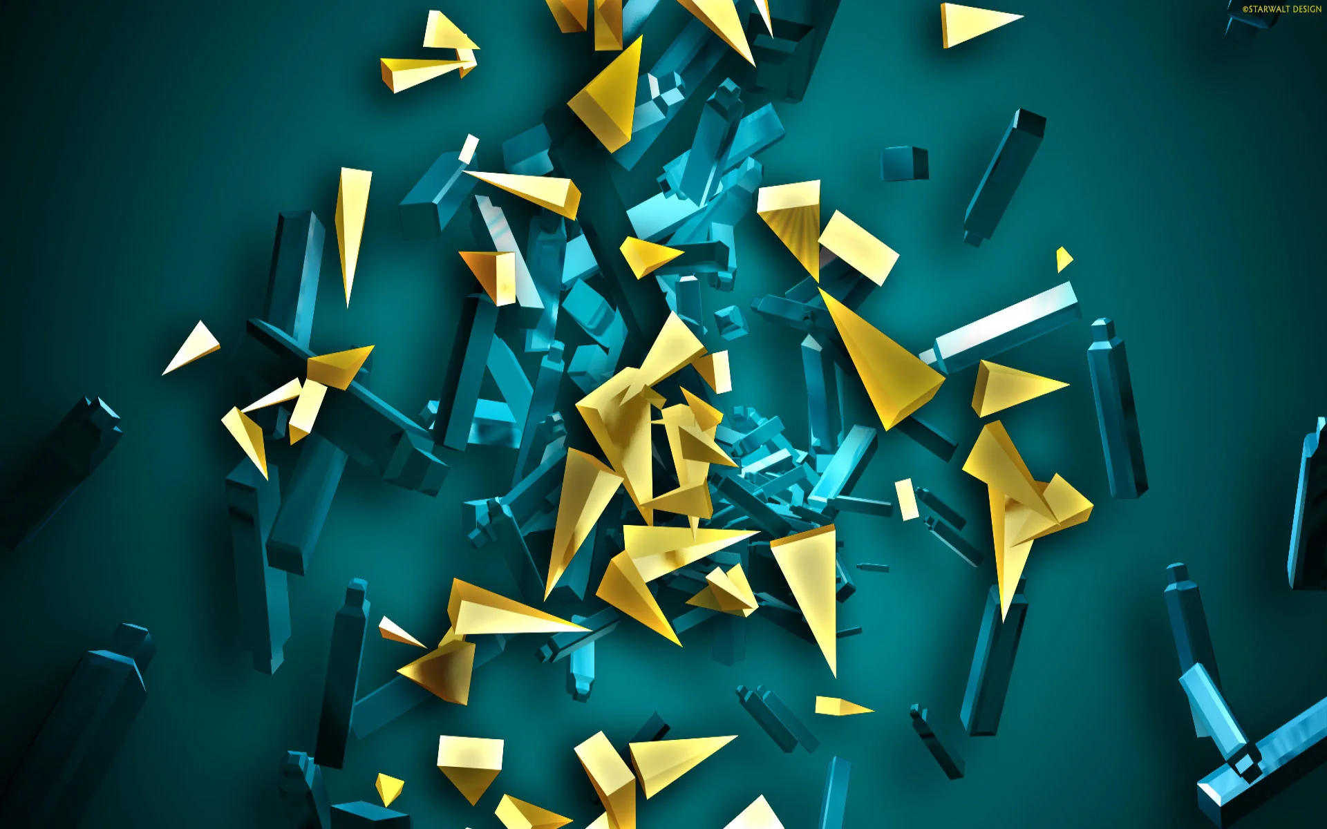 Cool 3D Abstract Wallpapers /