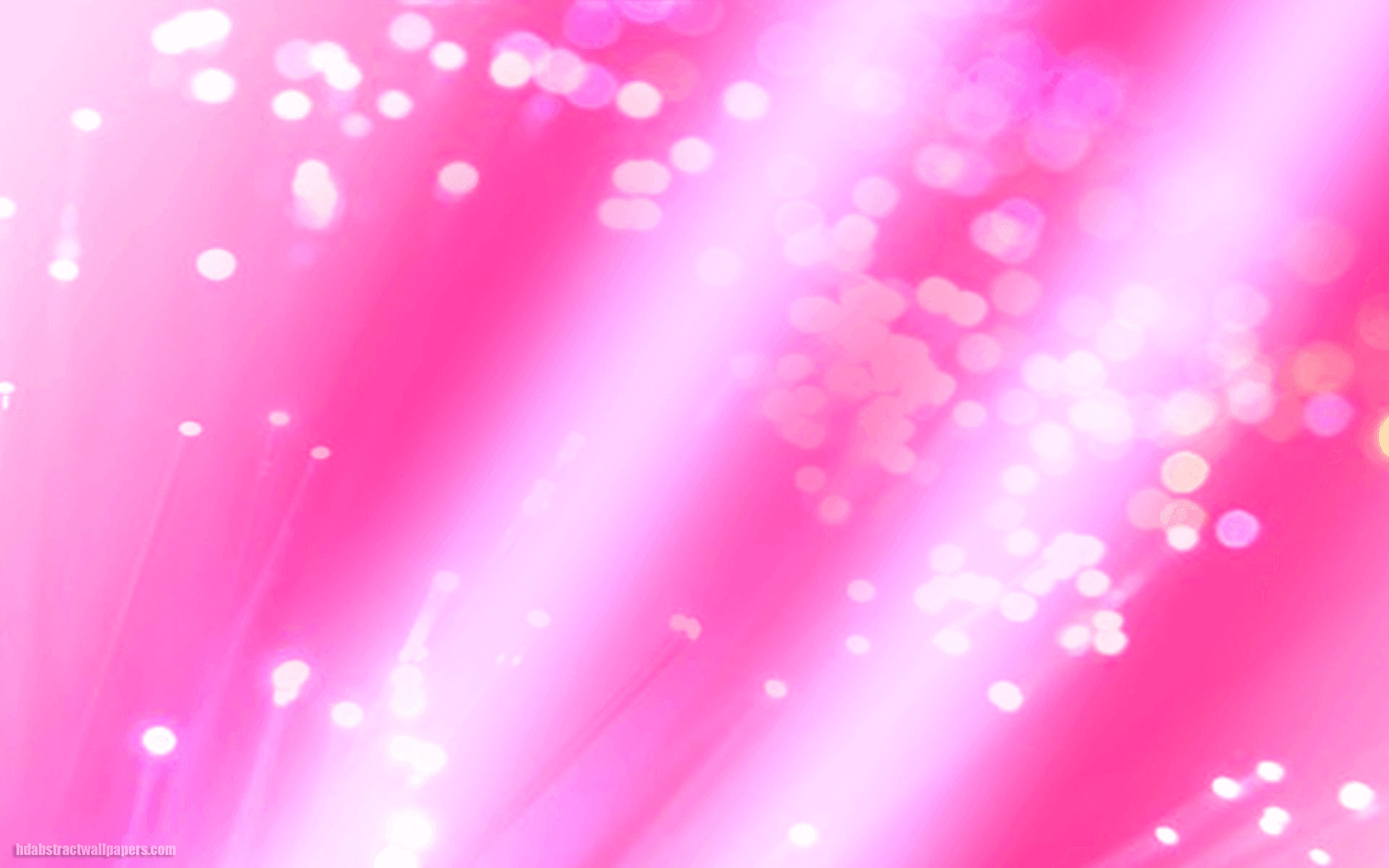 Pink abstract wallpaper with lights and circles