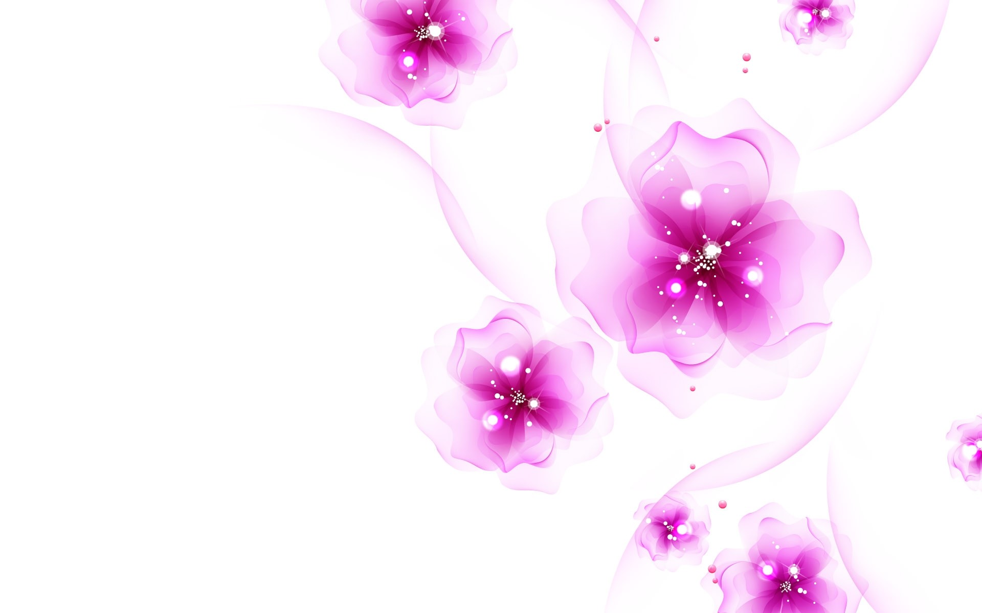 Pink and White Wallpaper