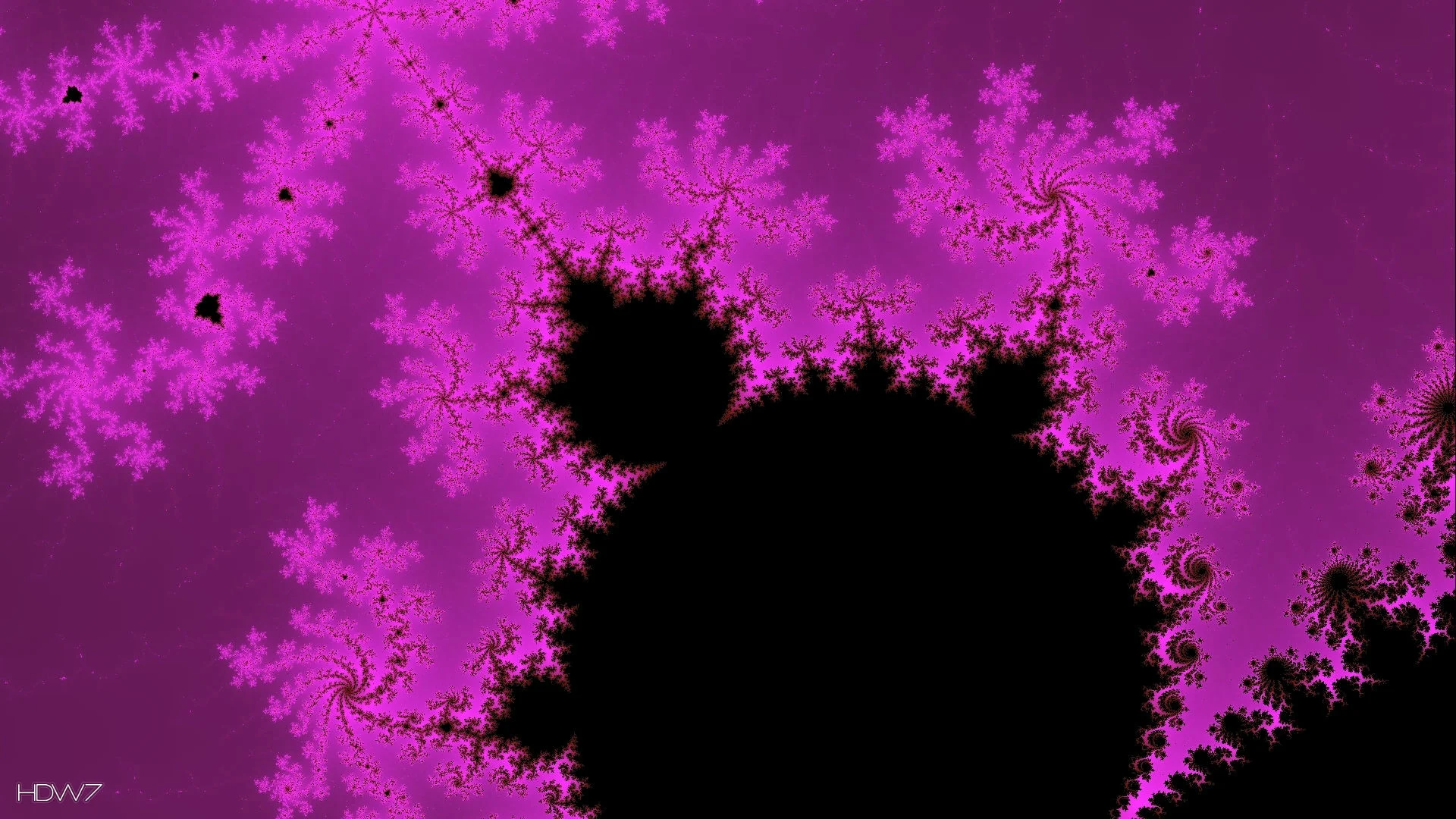 pink abstract fractals mandelbrot wallpaper