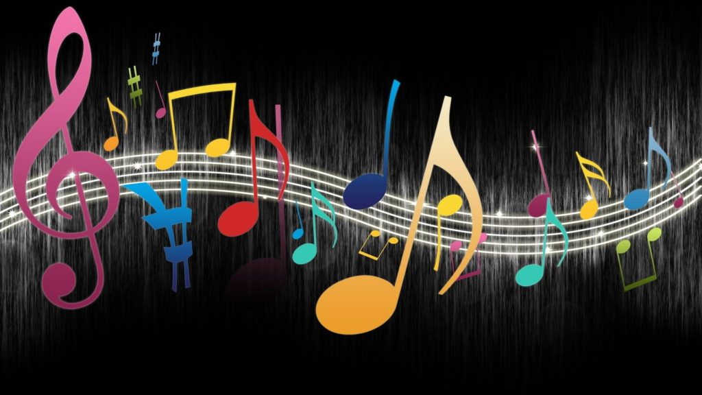 Colorful Music Notes Wallpaper Clipart Panda Free Clipart Images