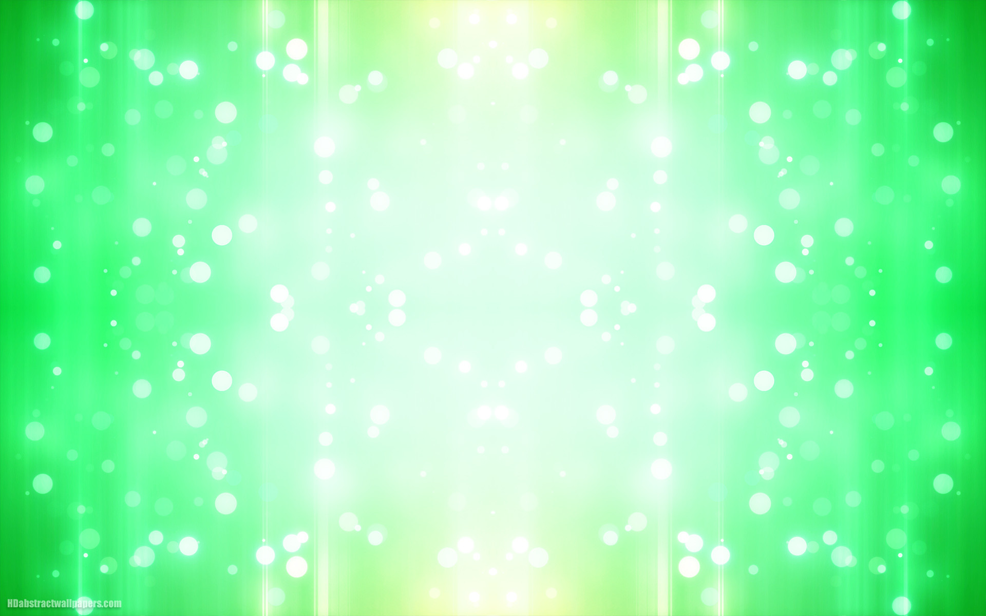 Green abstract background with brig