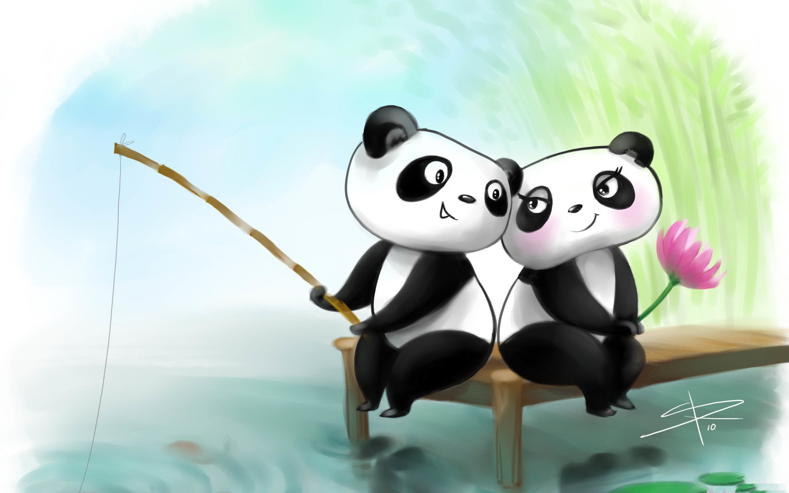 cute panda wallpaper for android
