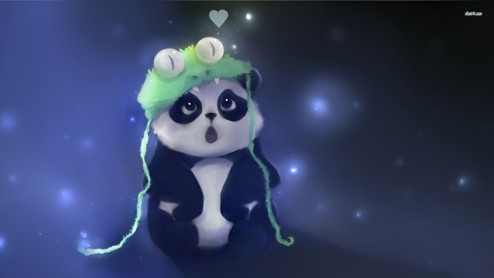 Cute Panda fond ecran hd