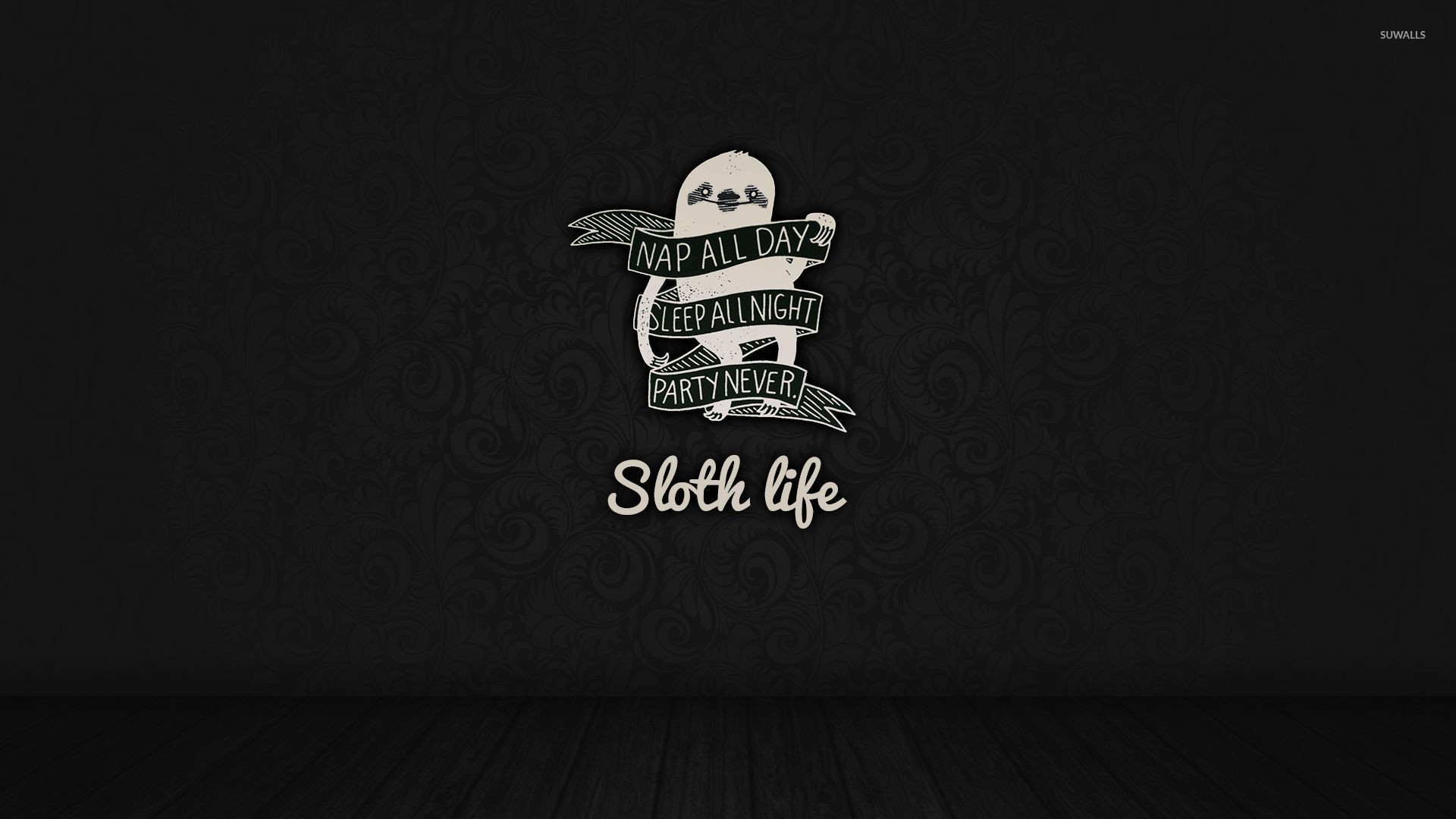 Sloth life wallpaper – Funny wallpapers – #29262