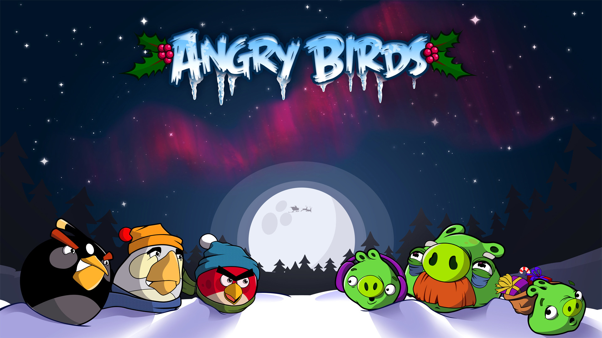 Download The Latest angry birds christmas Wallpapers & Pictures From  Wallpapers111.
