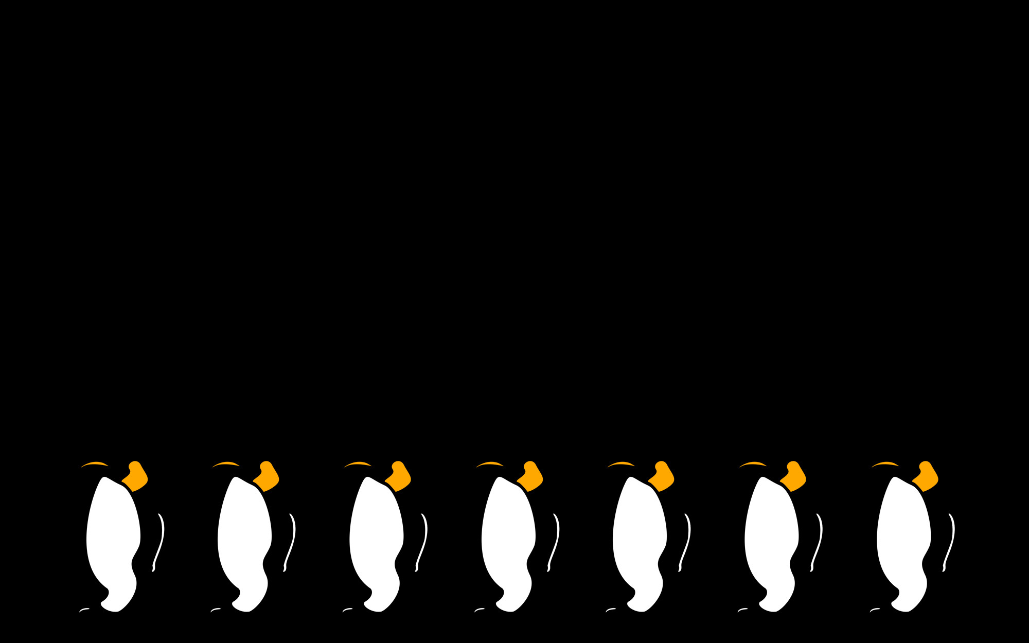 Minimalist Penguin Wallpaper by Fritters Minimalist Penguin Wallpaper by  Fritters