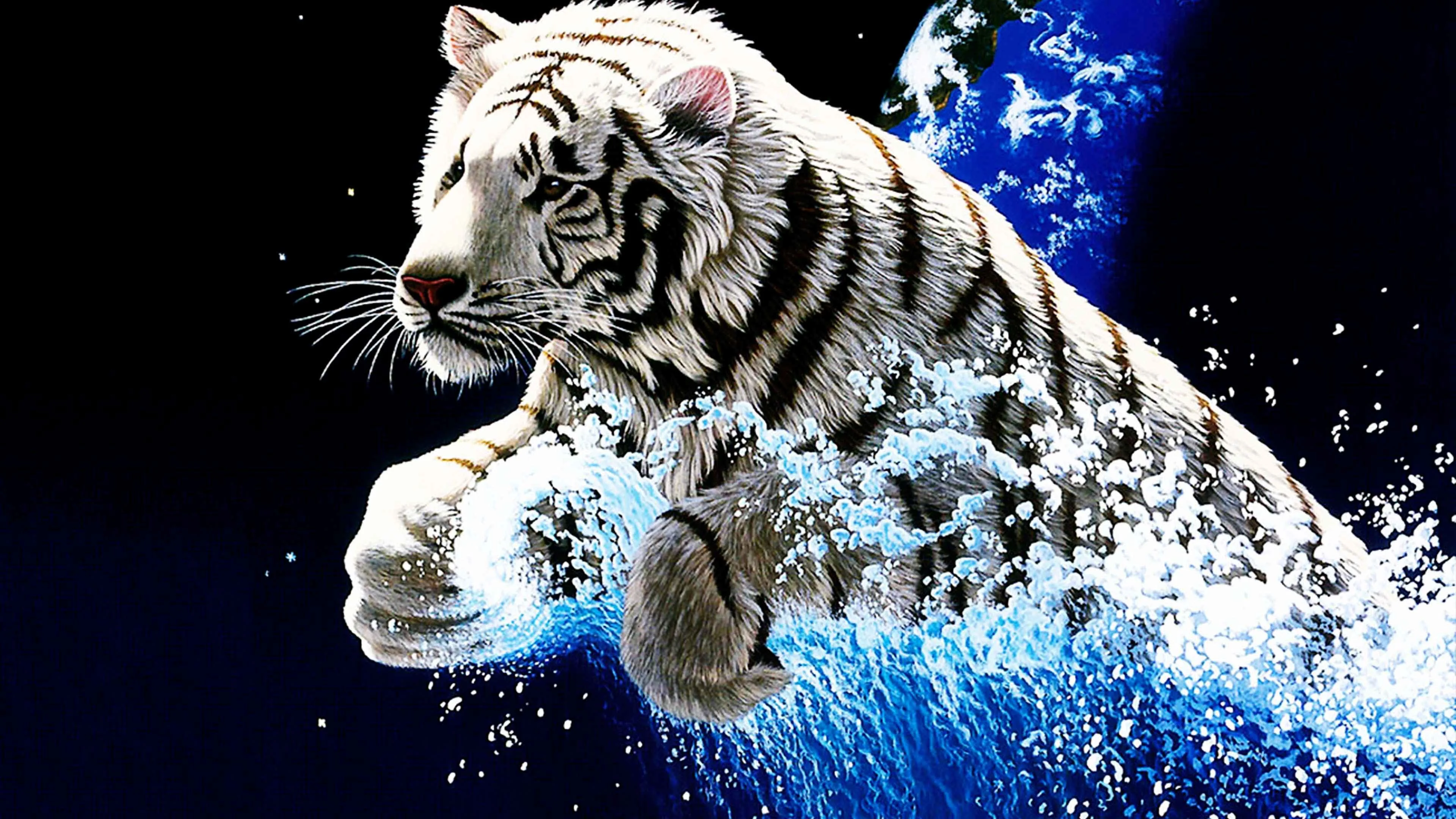 Animated tiger wallpapers