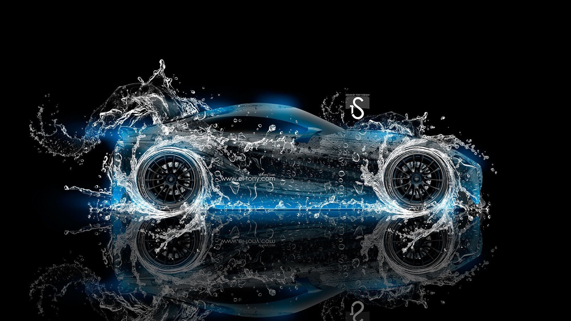 2014 Toyota FT-1 Water Blue Neon Wallpaper HD #12397 Wallpaper .
