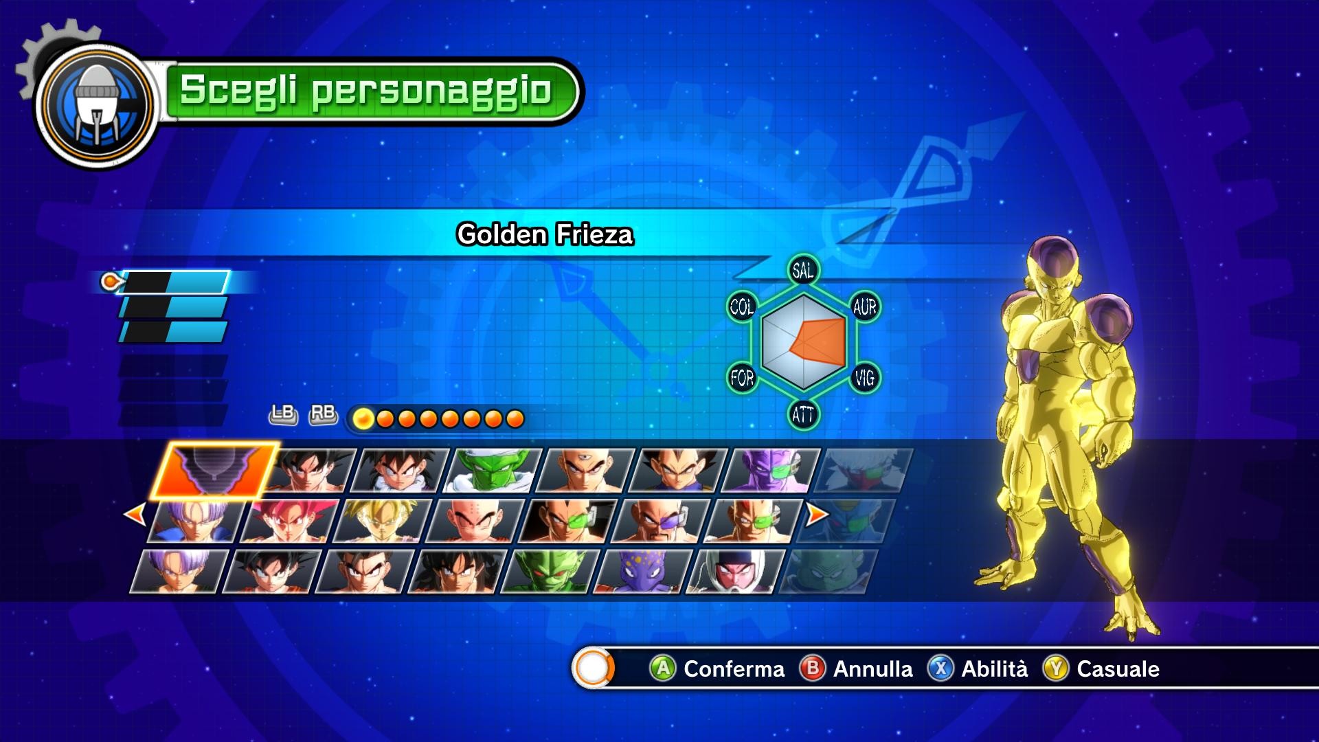 Golden Frieza CAC Full Power