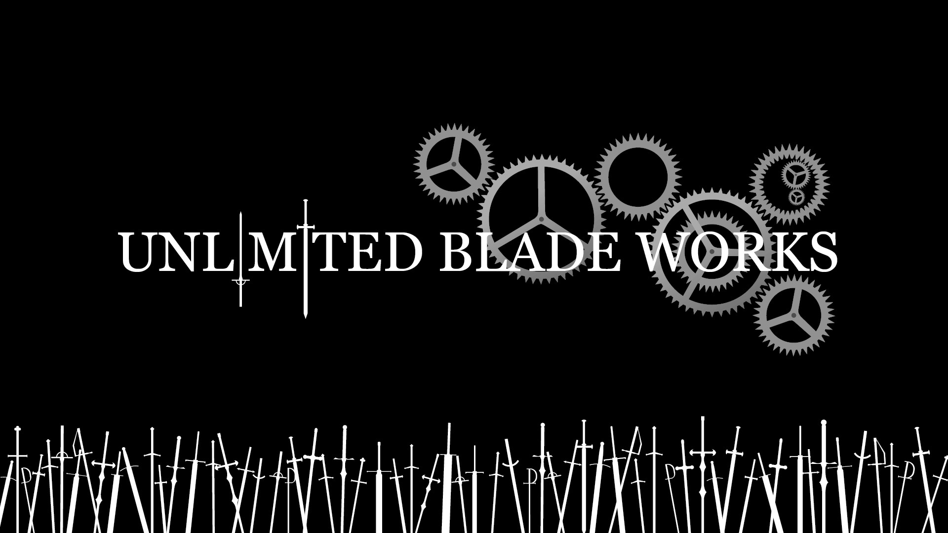 KurogamiAnnaahl Unlimited Blade Works Sihouette Ver. by KurogamiAnnaahl