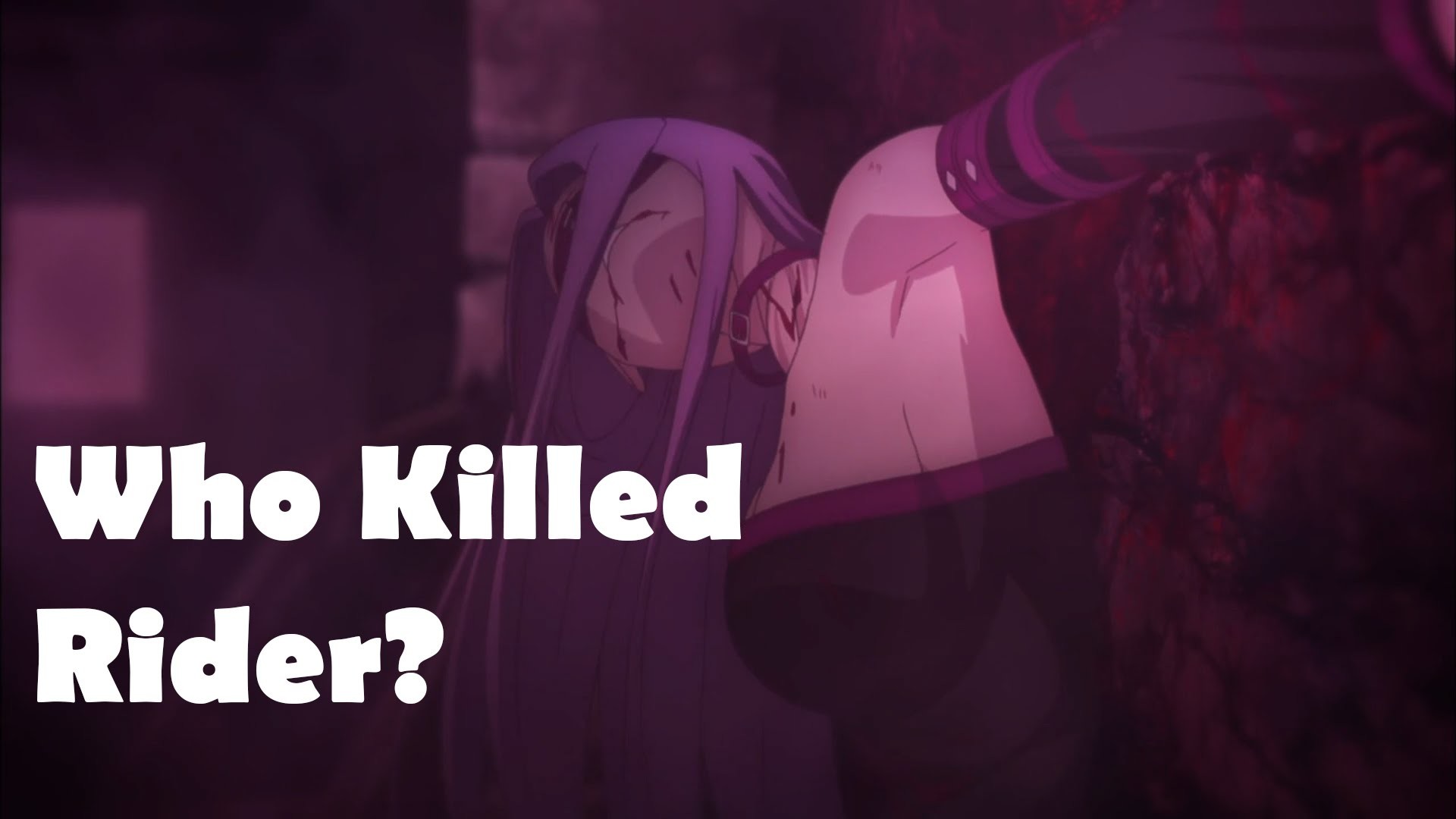 Fate/Stay Night Unlimited Blade Works Episode 8 ãã§ã¤ã/ã¹ãã¤ãã¤ã Anime Review –  Who killed Rider? 2014 – YouTube