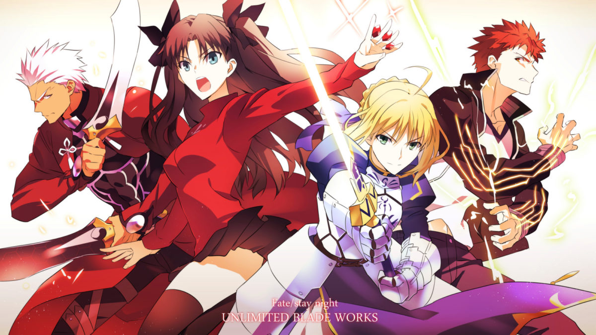 Anime Fate Stay Night Unlimited Blade Works Saber Fate Series Archer