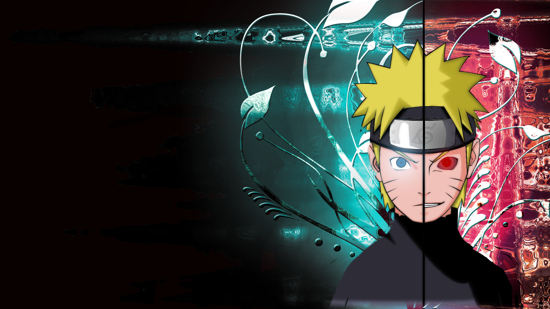 … Naruto – Split Personalities Wallpaper – 1080p by ILiekMudkipz101