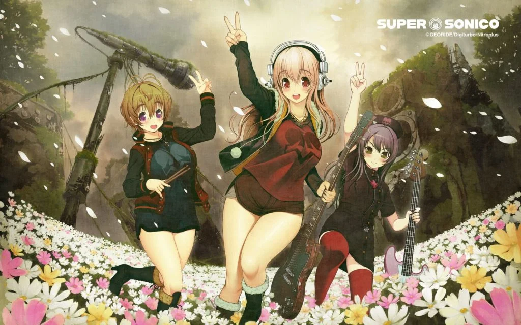 Anime Super Sonico Fuuri Watanuki Suzu Fujimi Wallpaper