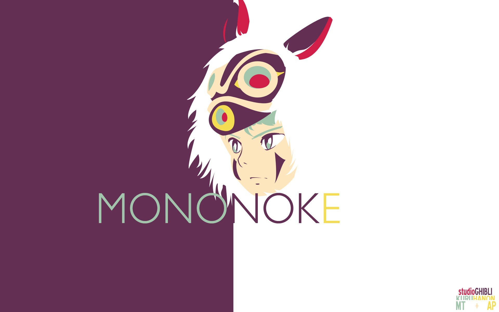 princess mononoke kodama wallpaper