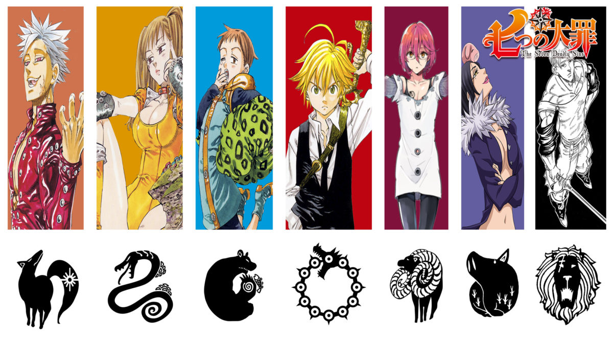 Anime Anime Nanatsu No Taizai Colorful Manga Sketches The Seven Deadly 2048