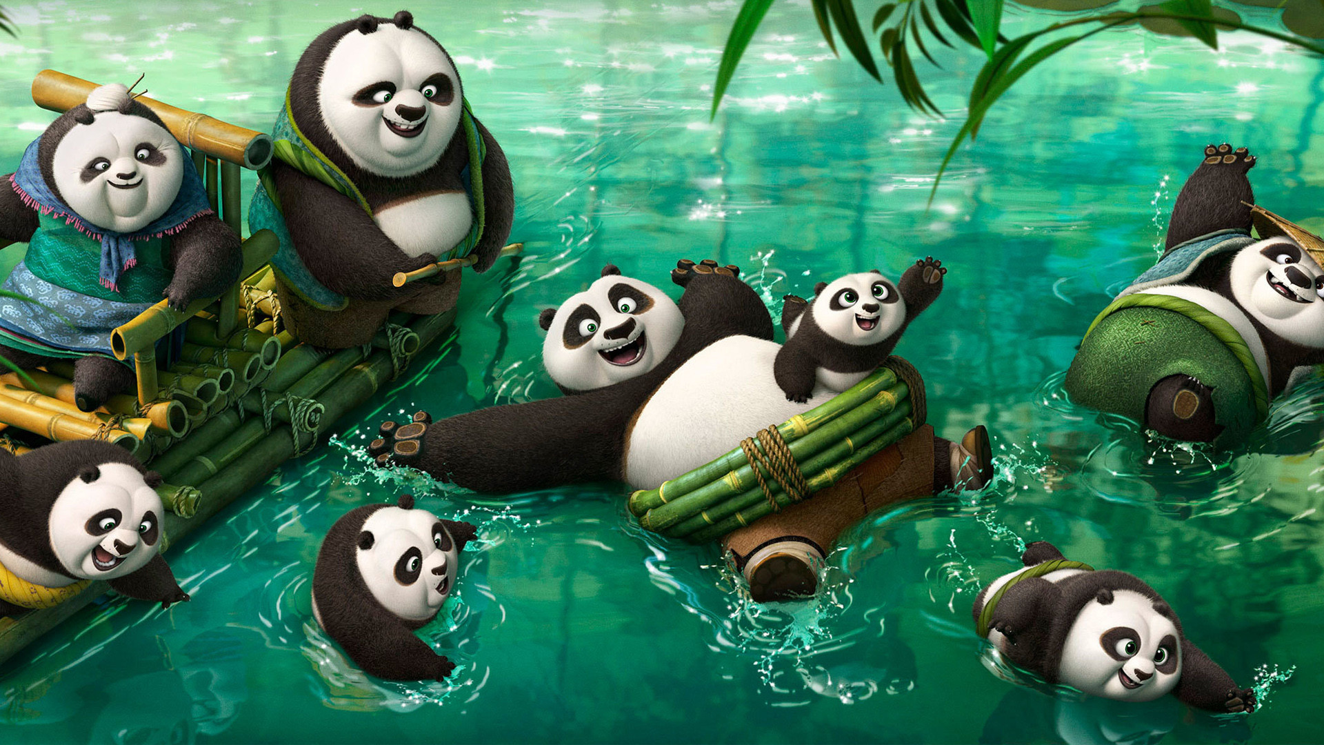 Kung fu Panda 3 New Pandas