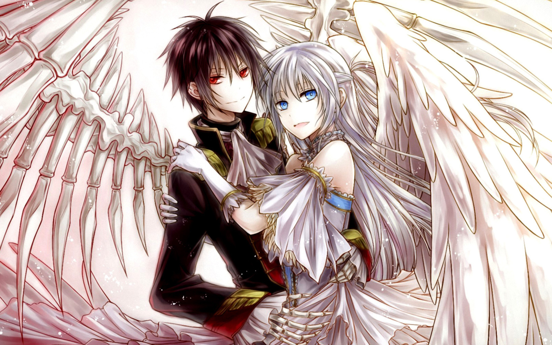 Beautiful Anime Couple Wallpaper HD Images One HD Wallpaper 736Ã—552 Anime  Couple Wallpaper (