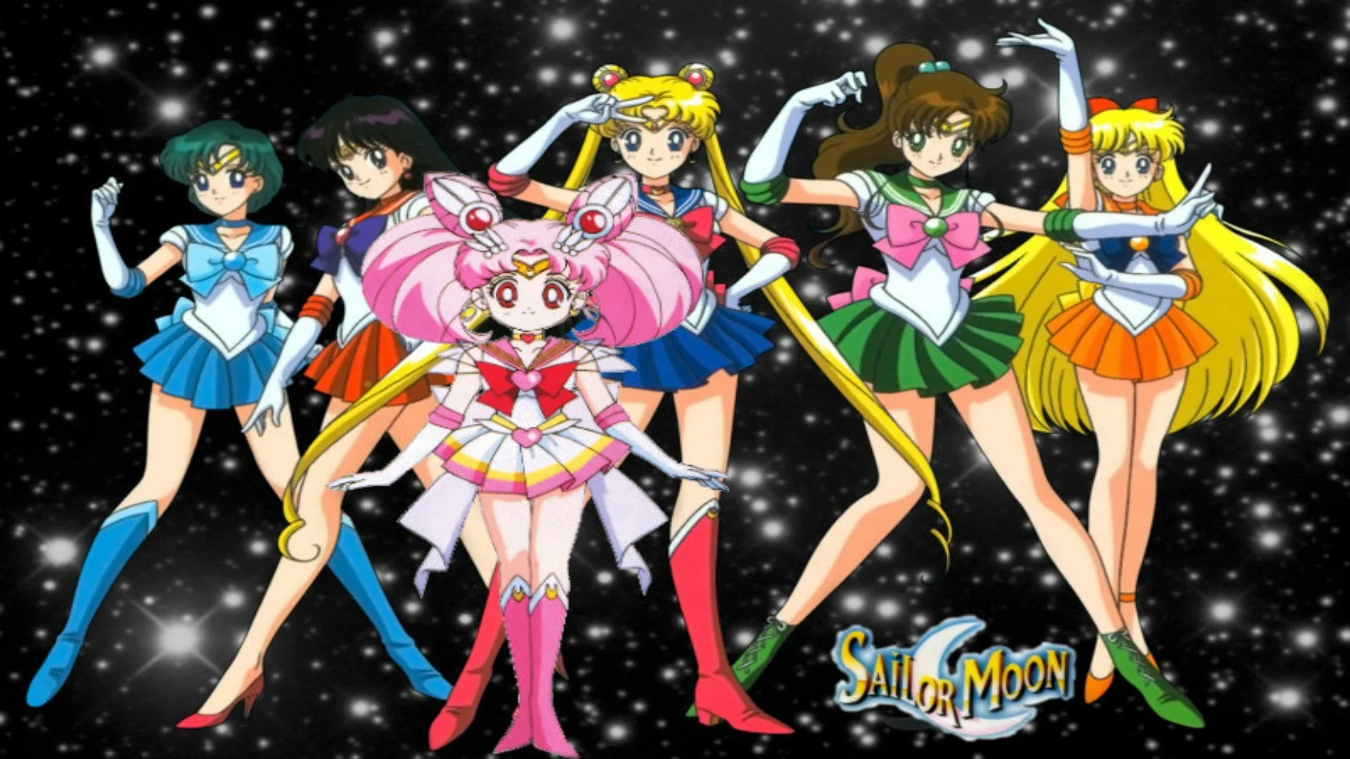 Sailor Moon One. How to set wallpaper on your desktop? Click the  download link from above and set the wallpaper on the desktop from your OS.