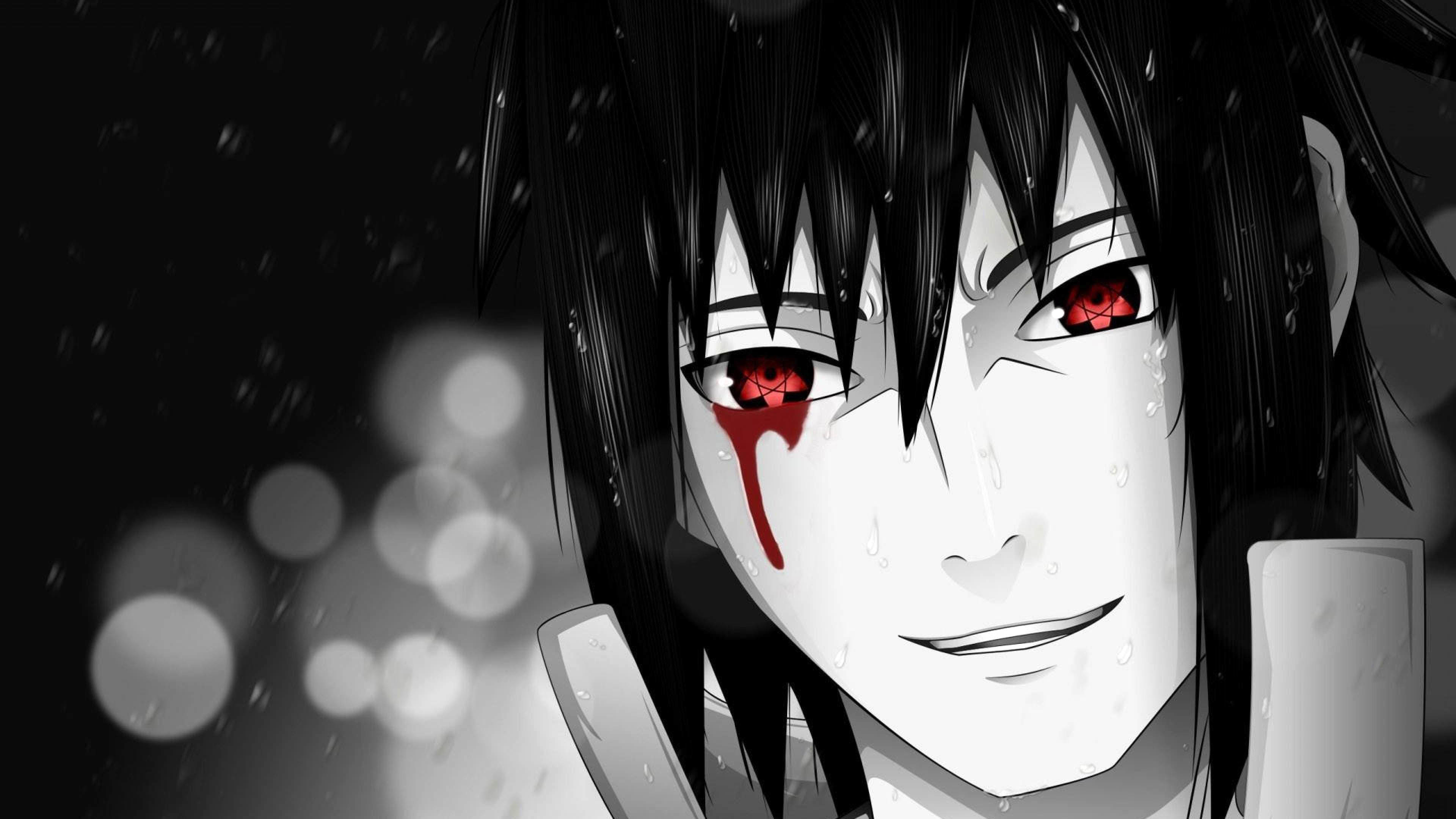 Sasuke Uchiha Bloody Eye wallpaper