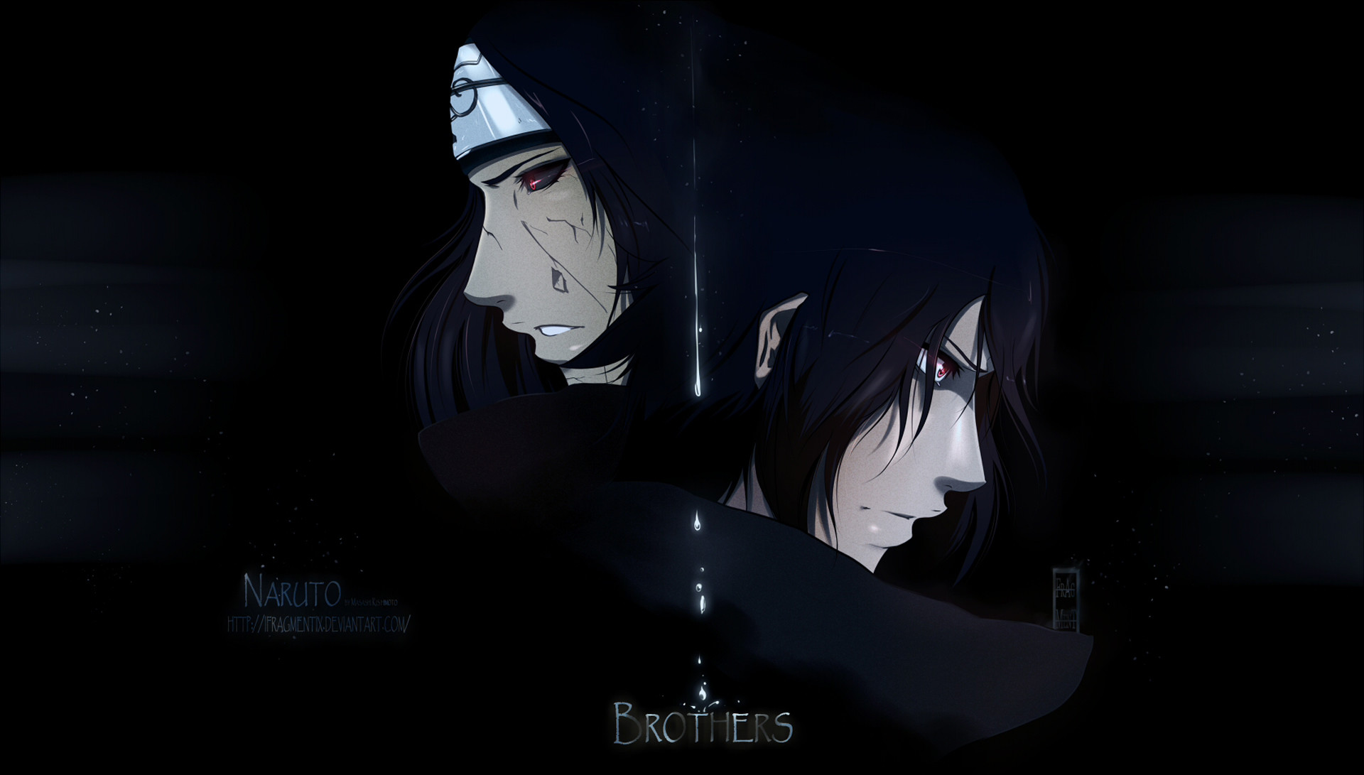 Sasuke Uchiha HD Wallpaper Black Background