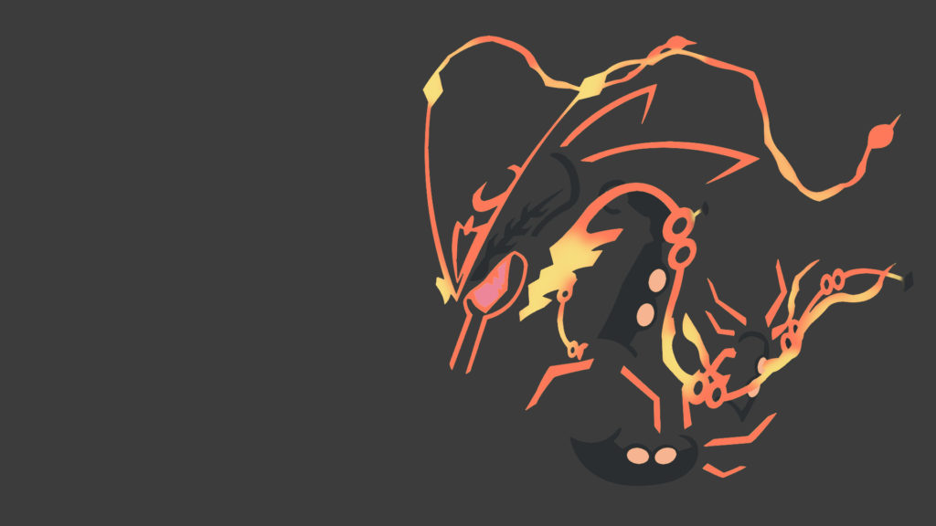 Mega Shiny Rayquaza Wallpaper by dracodragonblast on DeviantArt