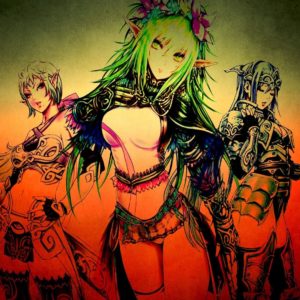 Anime Girl Warrior
