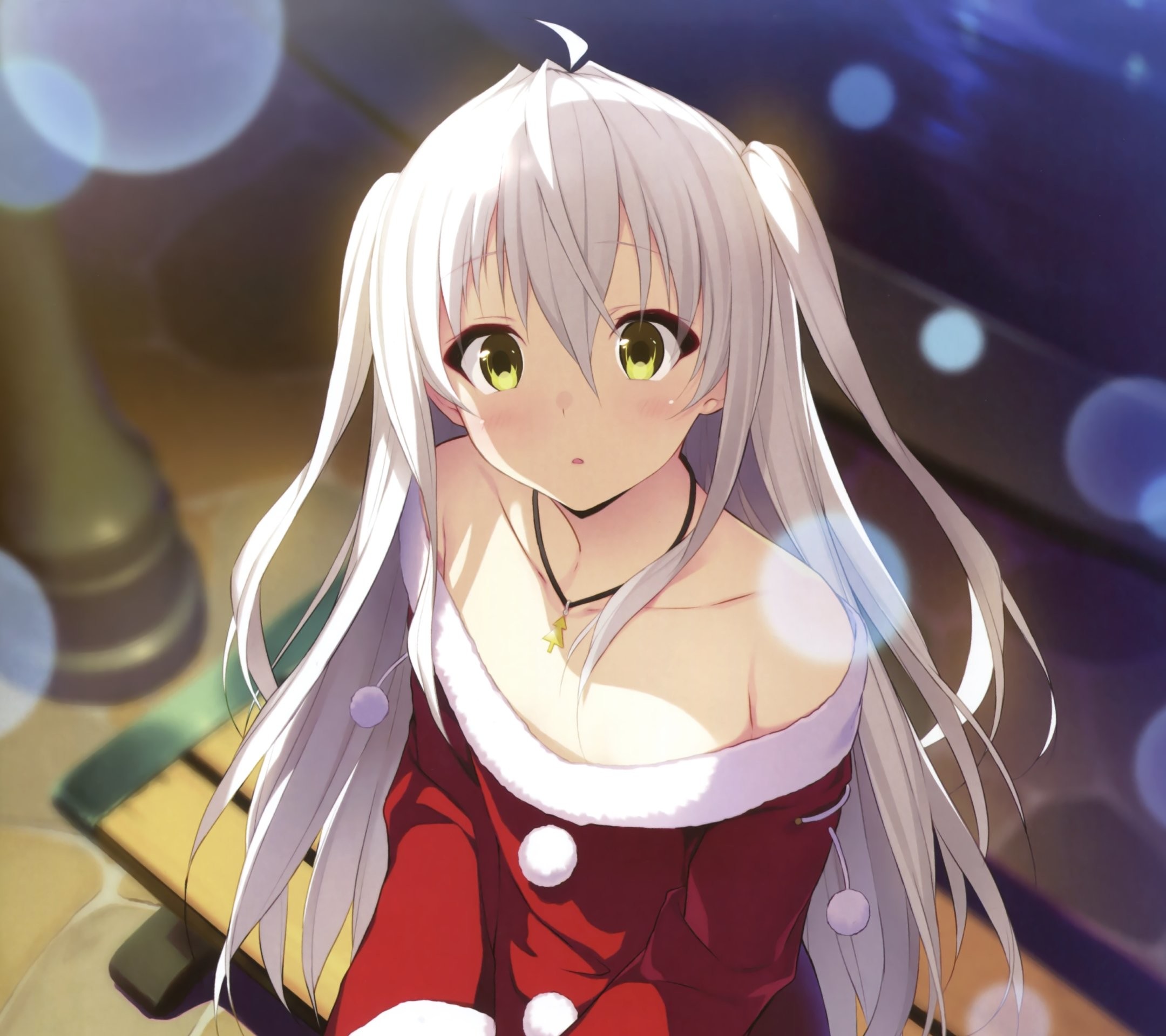 Christmas anime 2017 Charlotte Nao Tomori.Android wallpaper 2160×1920