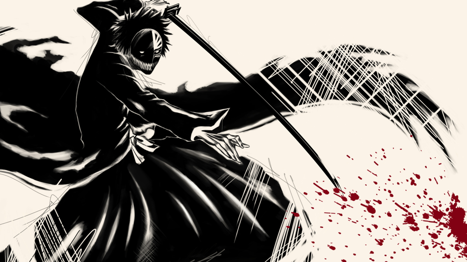 Blood Bleach Hollow Ichigo zanpakuto – Wallpaper / Wallbase.cc