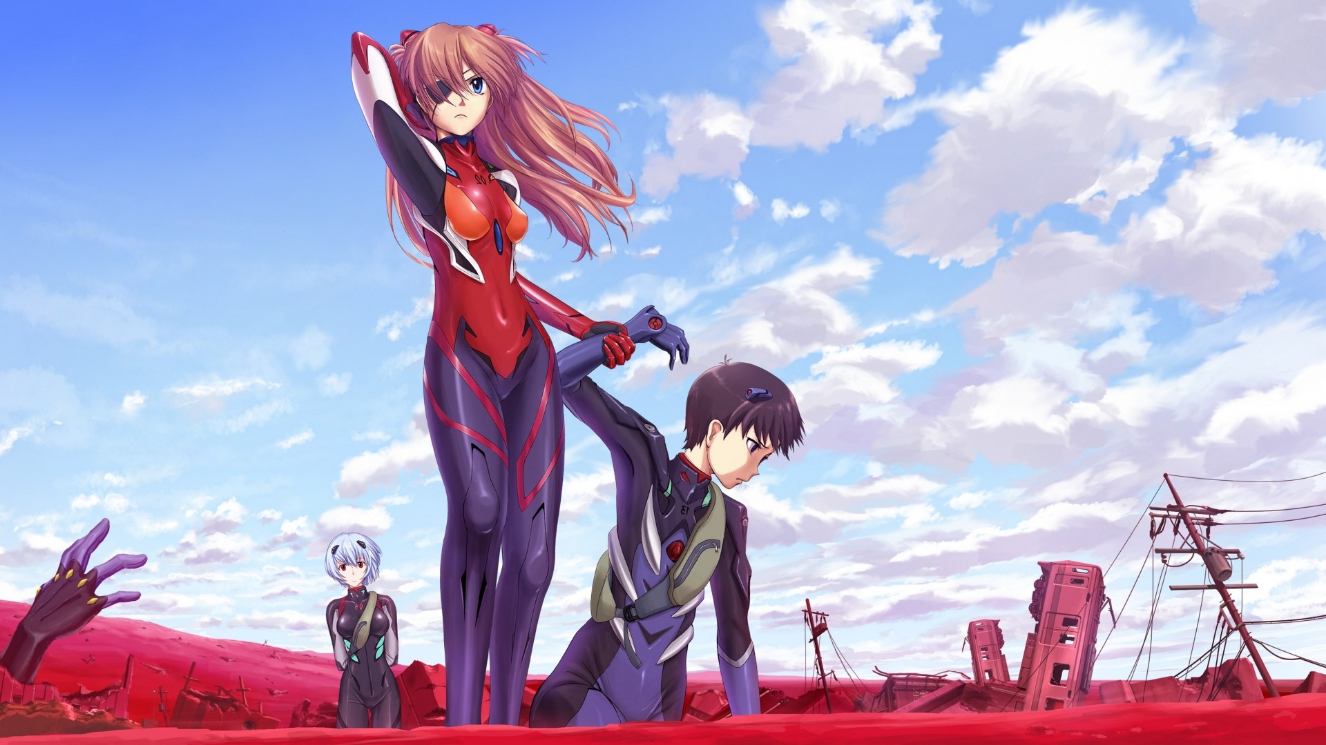 Download Neon Genesis Evangelion Rei Ayanami Asuka Langley Good Funny Anime Wallpaper In Many Resolutions