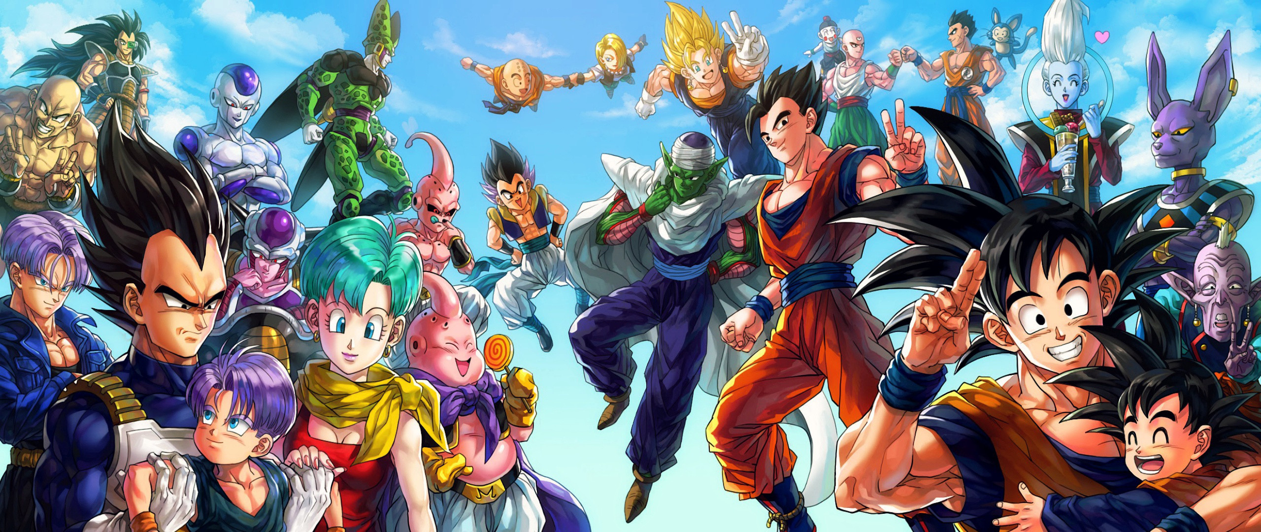 Cell Dragon Ball Z Freeza Gohan Goku Piccolo Raditz Trunks Vegeta HD Wallpaper Background ID647552