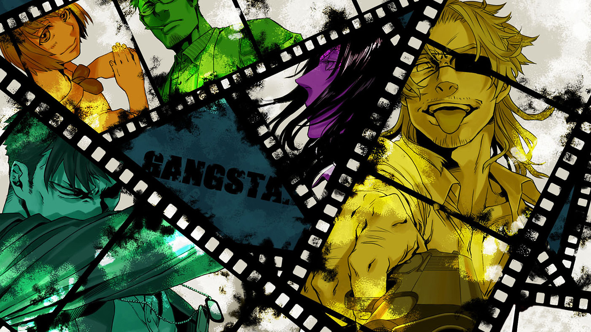 Anime Gangsta. Wallpaper