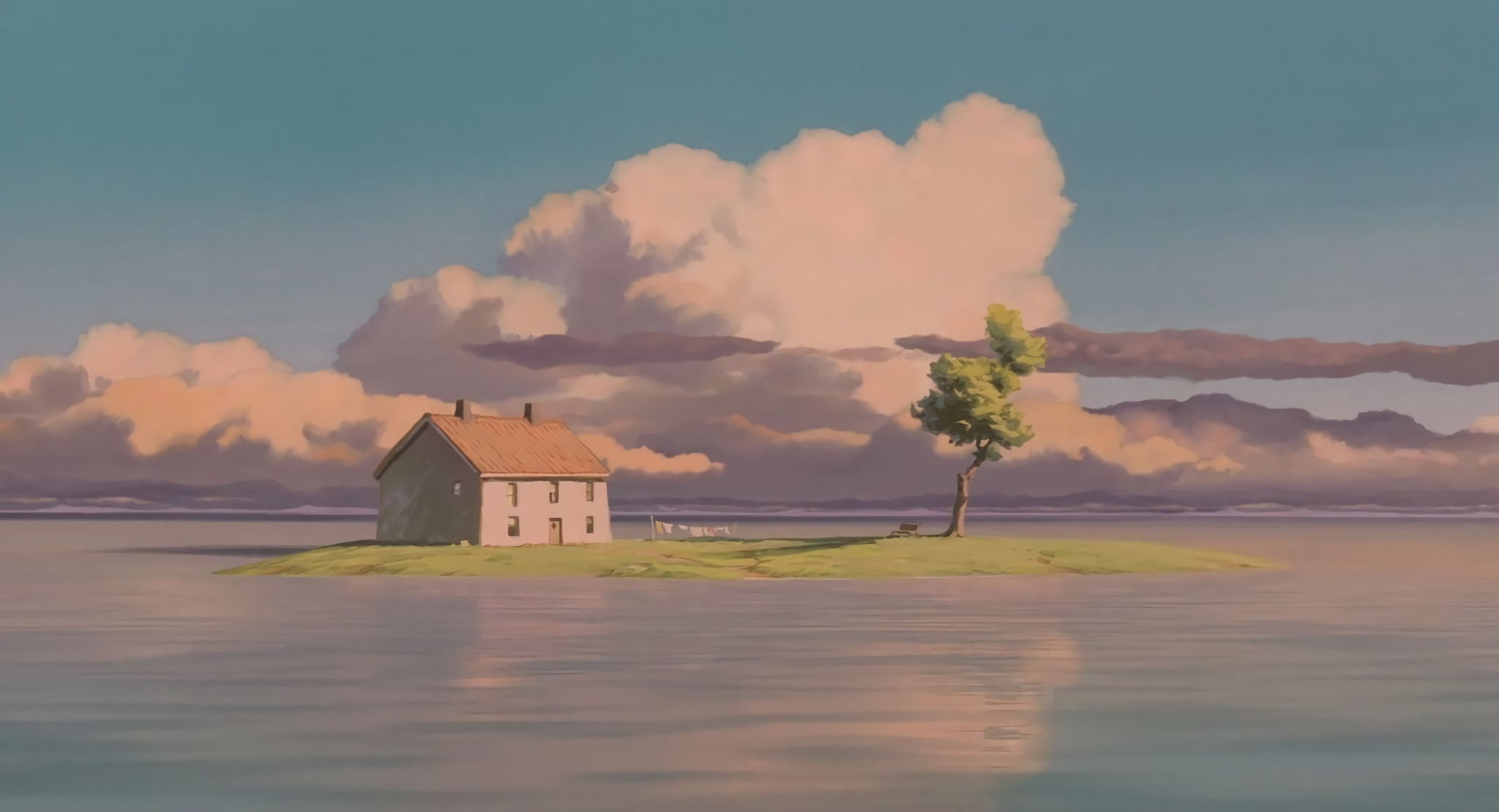 Some HD wallpapers from Spirited Aways train scene. Pure serenity. anime