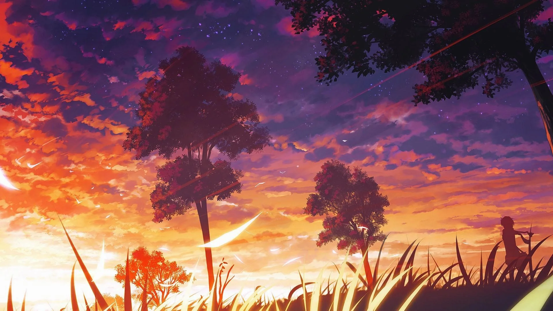 Anime Scenery iPhone Wallpapers  Top Free Anime Scenery iPhone Backgrounds   WallpaperAccess