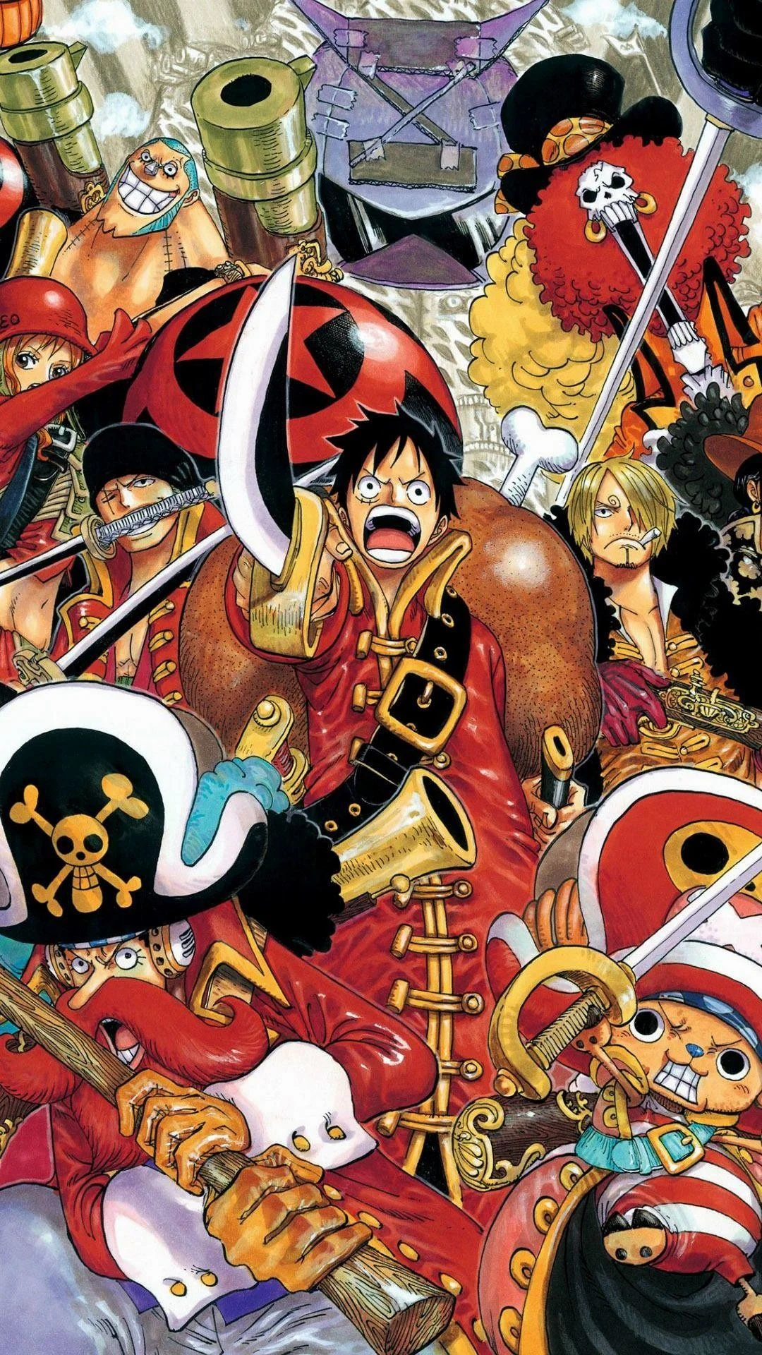 Hãy tải ngay những hình nền One Piece cho điện thoại iPhone của bạn để trải nghiệm cảm giác sống động và kỳ diệu của thế giới One Piece. Những bức hình nền đầy màu sắc và tinh tế sẽ giúp bạn trang trí màn hình điện thoại của mình một cách thật độc đáo và ấn tượng.