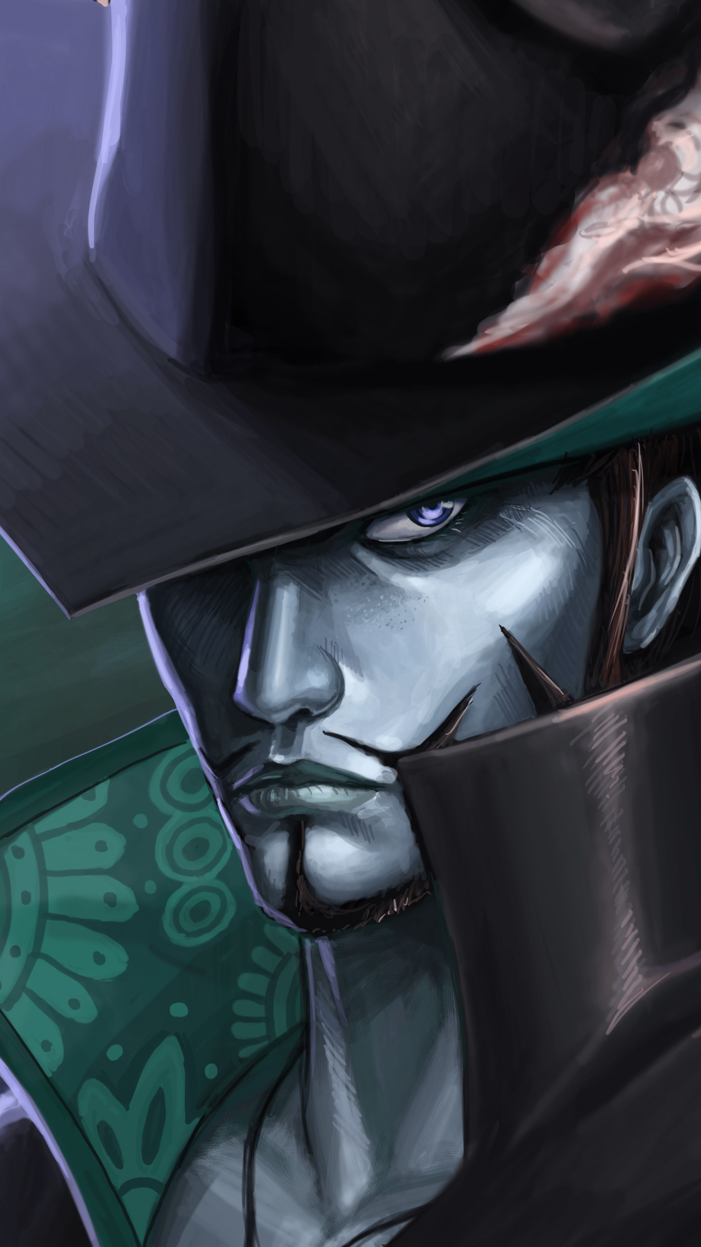 Anime One Piece Dracule Mihawk. Wallpaper 643085