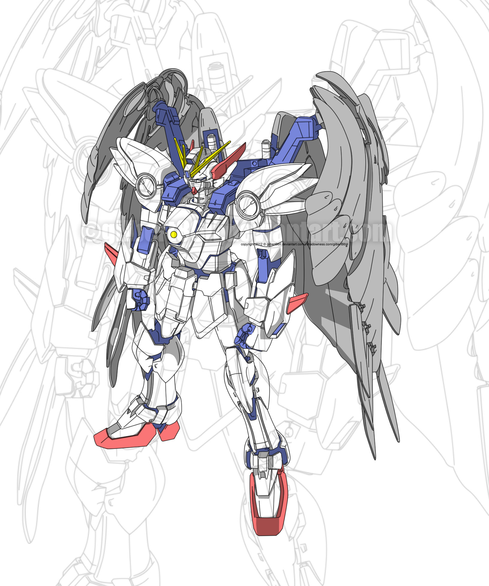 Gundam wing zero custom MG by gilbert86II