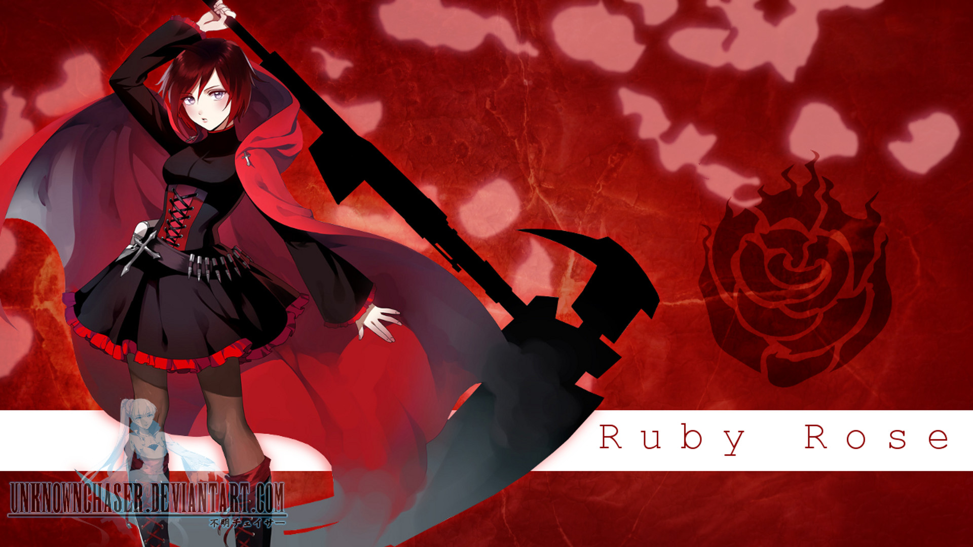 RWBY wallpapers ruby red