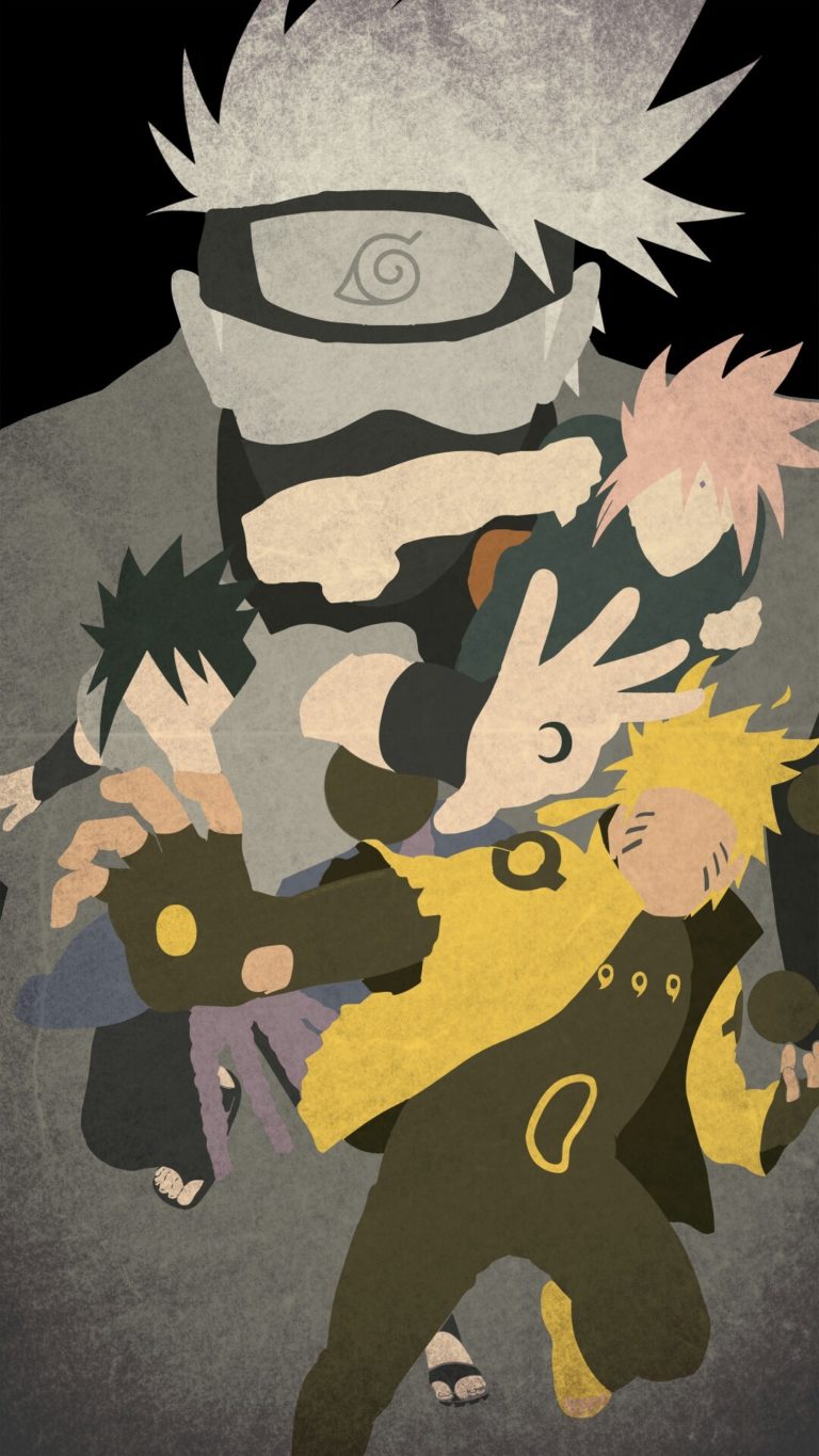 Naruto Minimalist Mobile Wallpaper