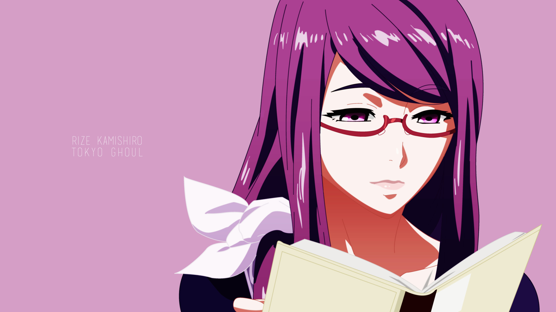 Anime anime anime girls Tokyo Ghoul Rize glasses