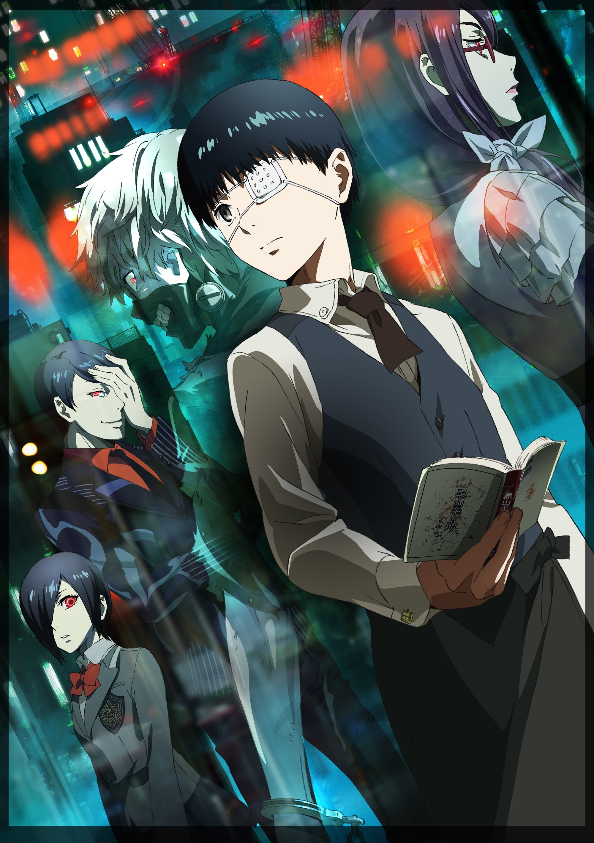 Artifacts kamishiro rize kaneki ken kirishima touka tagme tokyo ghoul tsukiyama shuu wallpaper