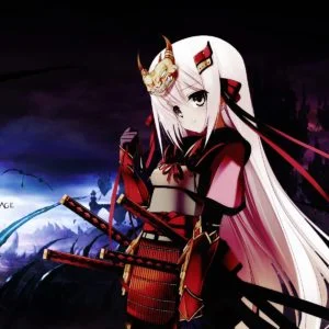 Anime Samurai Girl