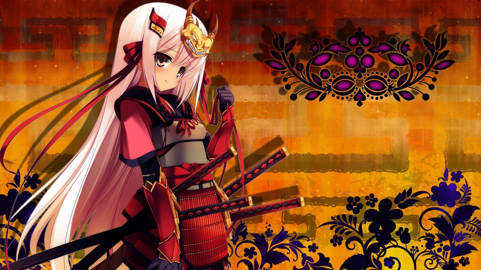 Samurai girl HD Wallpaper 1920×1080