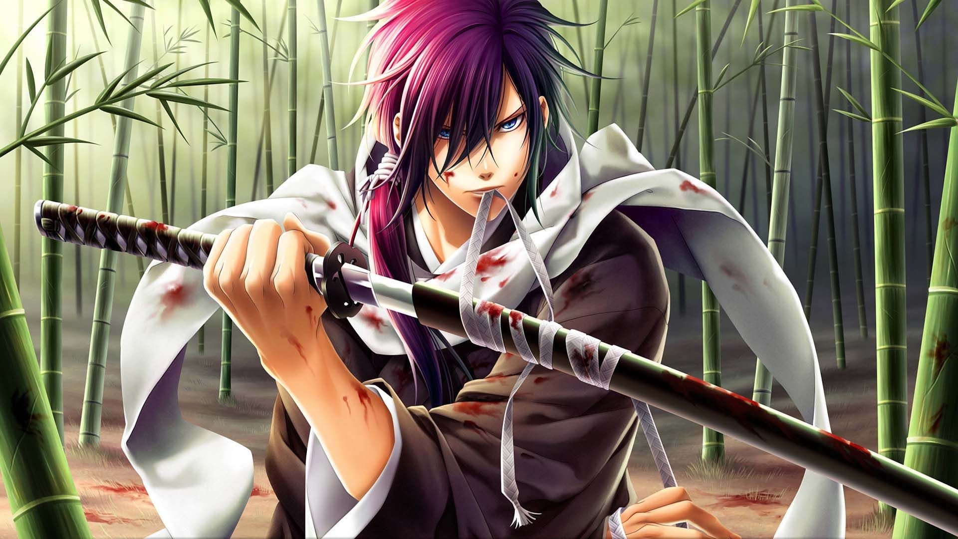 Samurai Fighting Techniques | HD Anime Wallpaper Free Download …