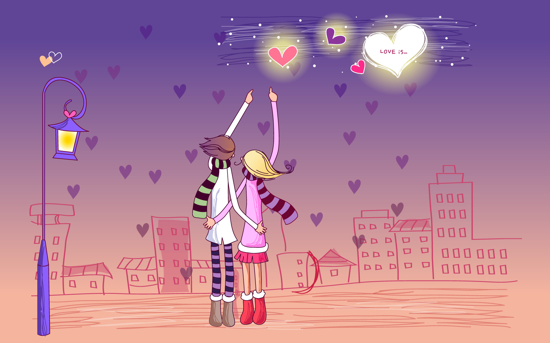 Cartoon Emo Valentines Day Wallpapers