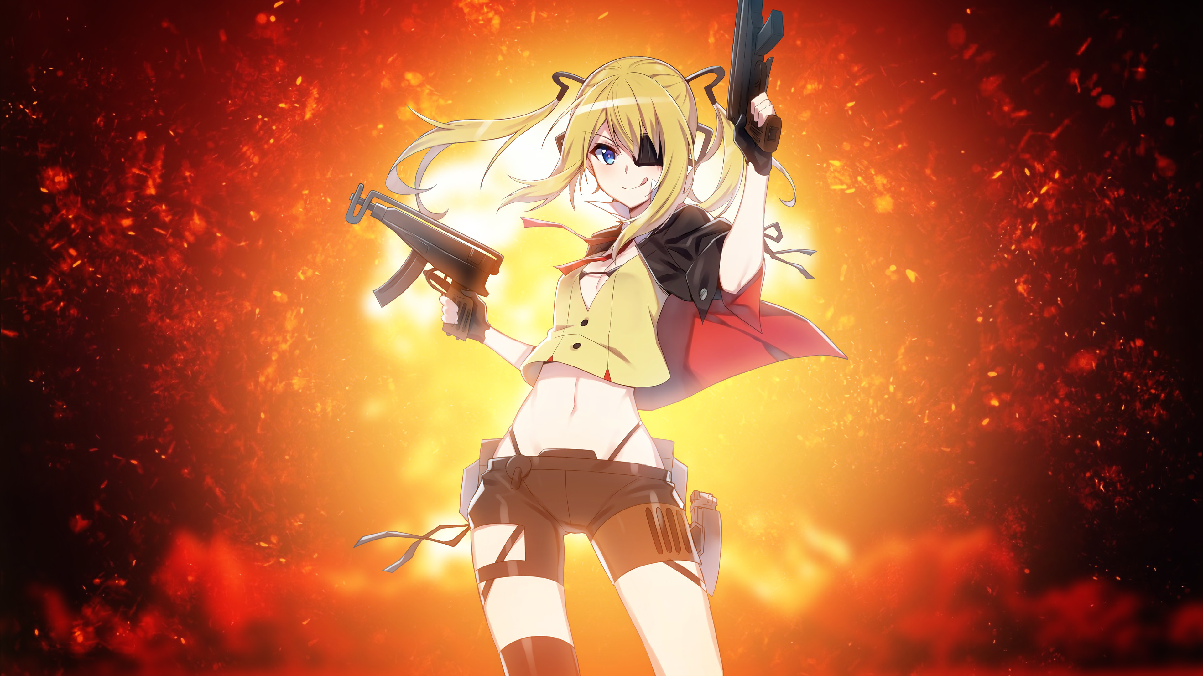 Anime girl, Girls' Frontline, Guns, Nuclear, …