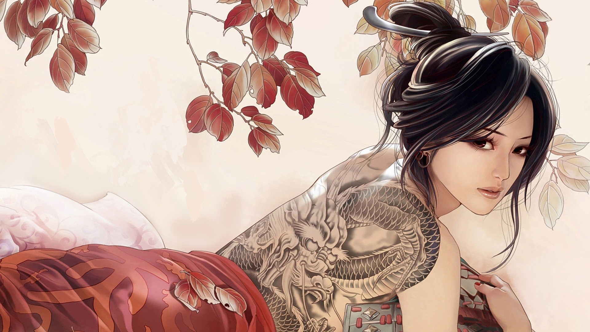 Anime Female Samurai Poster by Finn Vidtak  Displate