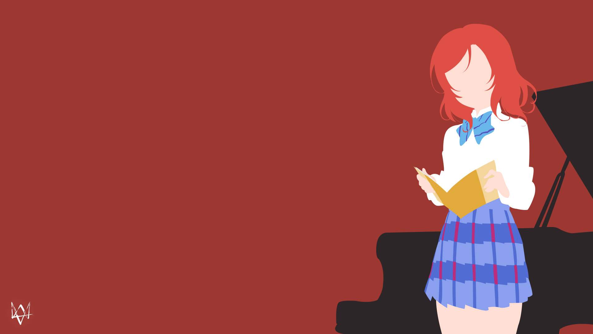 … Maki Nishikino | Love Live Minimalist Anime by Lucifer012